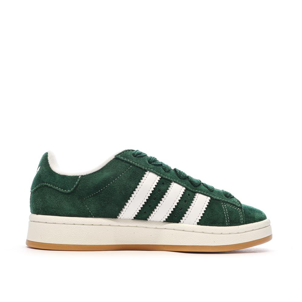 Baskets Vertes Foncés Homme Adidas Campus vue 2