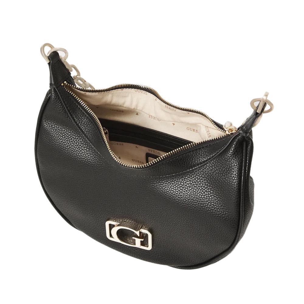 Sac à Main Noir Femme Guess Circe Hobo vue 3