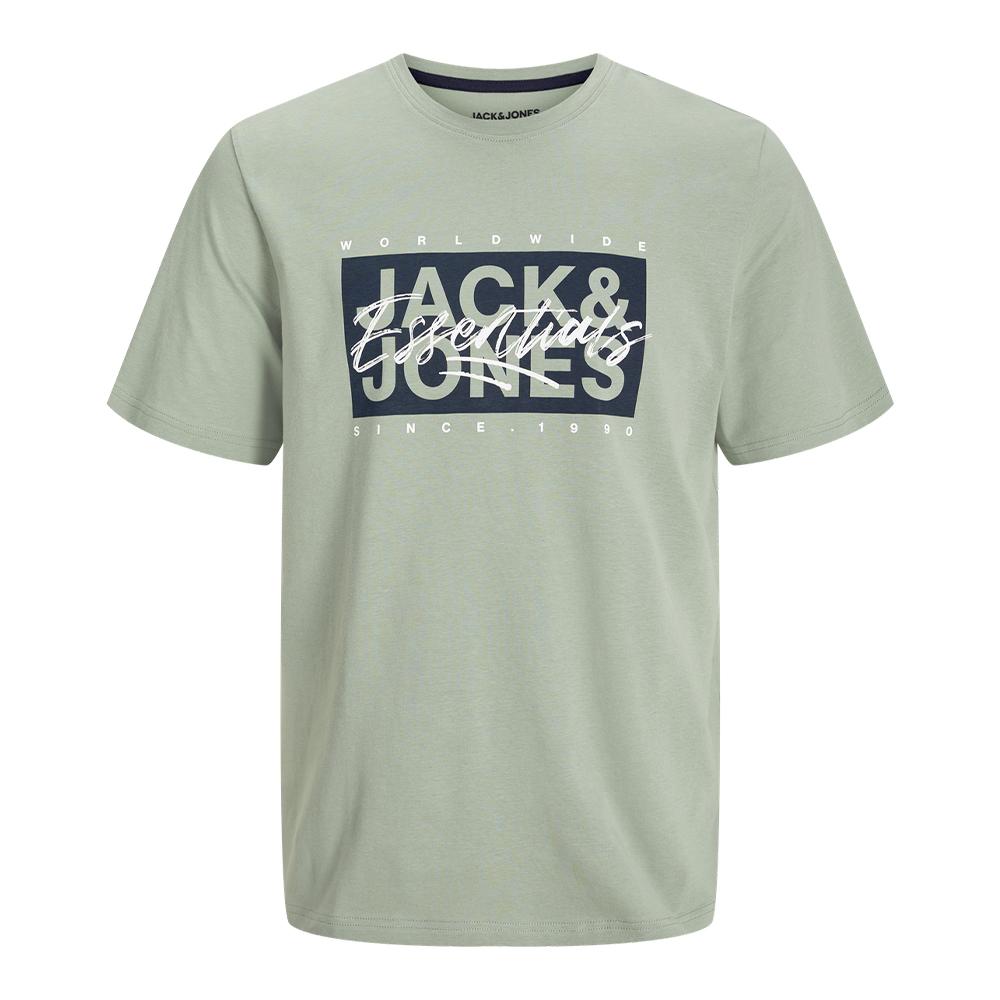 T-shirt Vert Garçon Jack & Jones Colton pas cher