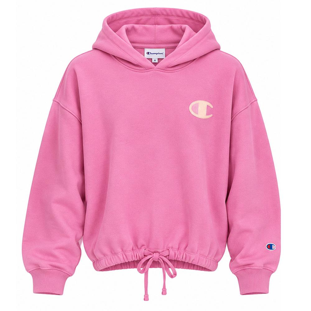 Sweat Rose Fille Champion Hoodie pas cher