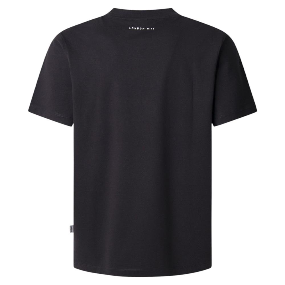 T-shirt Noir Homme Pepe jeans Dorian vue 2