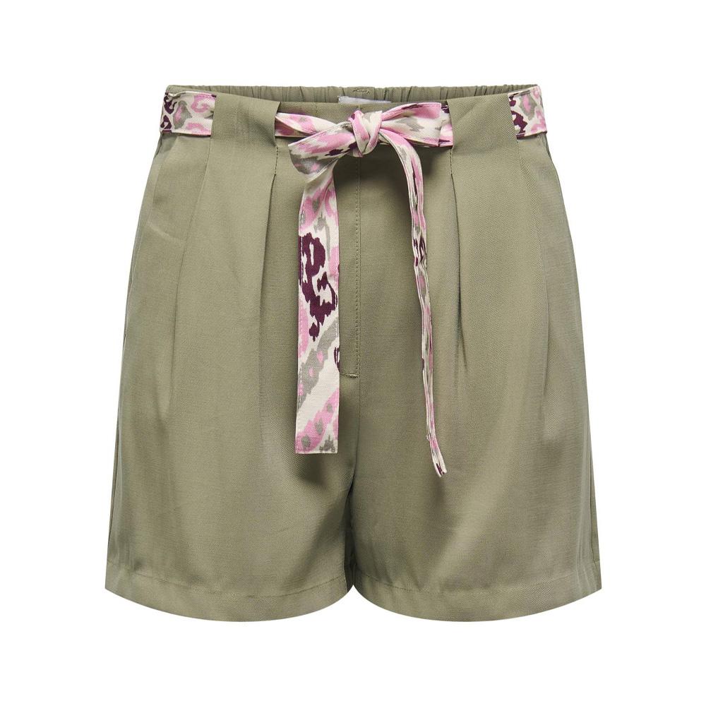 Short Vert/Rose Femme Jdy Tomika Belt pas cher