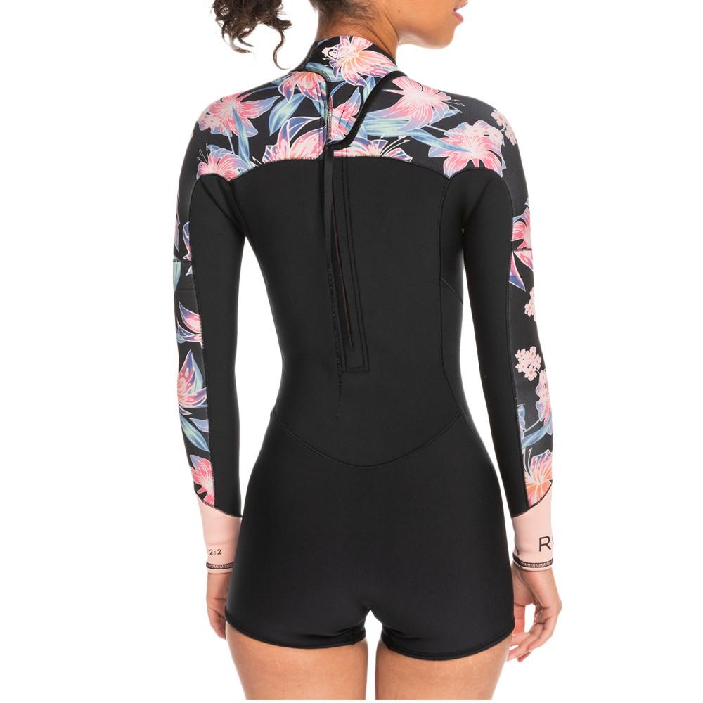 Combinaison Noir/Rose Femme Roxy Swell Series 2.0 mm vue 2