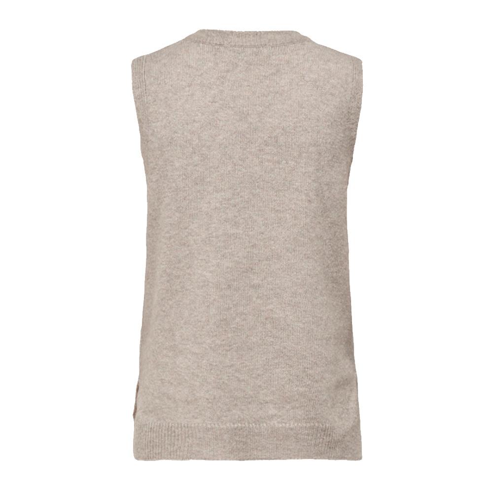 Pull Beige sans manches Femme JDY Rue vue 2