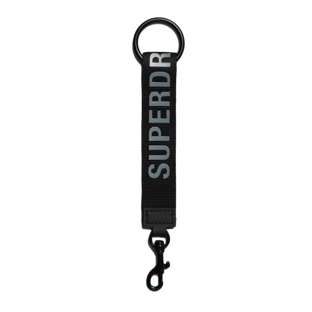 Porte-clé Superdry Noir Mixte Superdry Keyring pas cher