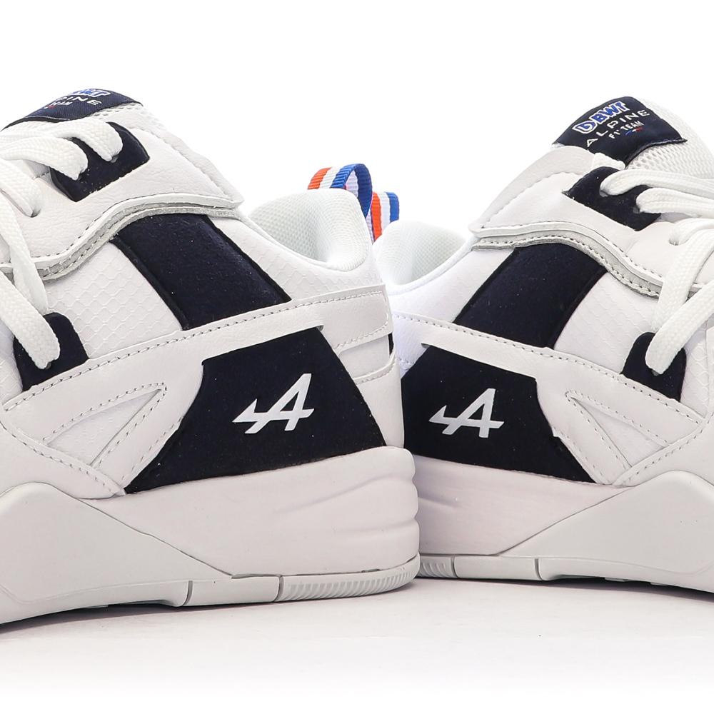 Baskets Blanches/Noires Kappa Iset 1 Alpine F1 vue 7