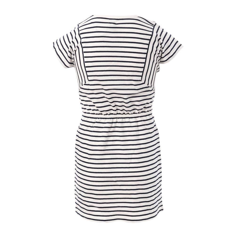 Robe à Rayures Marine/Blanc Fille EOM Pinil vue 2