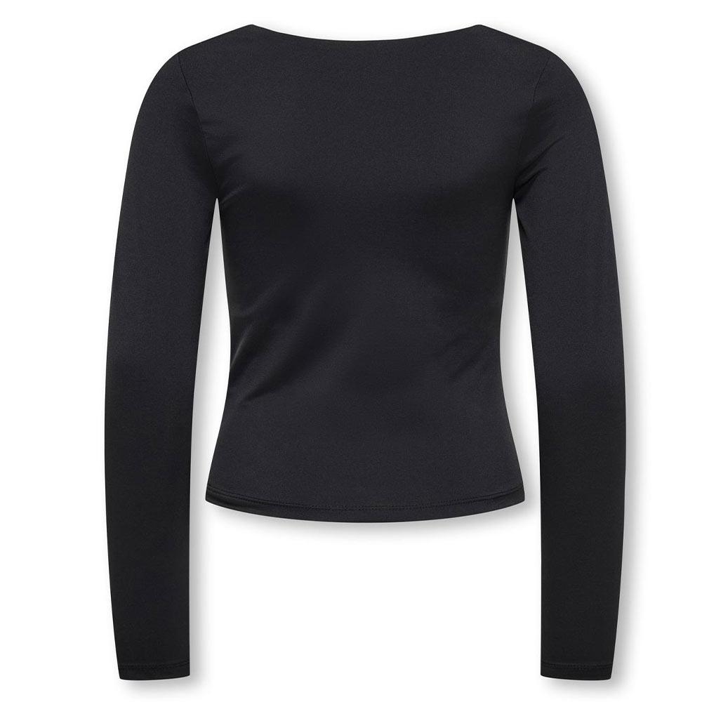 Girl's Black Long Sleeve T-Shirt Kids ONLY Kogea Photo of the Espace des Marques %store% store - view of %key%