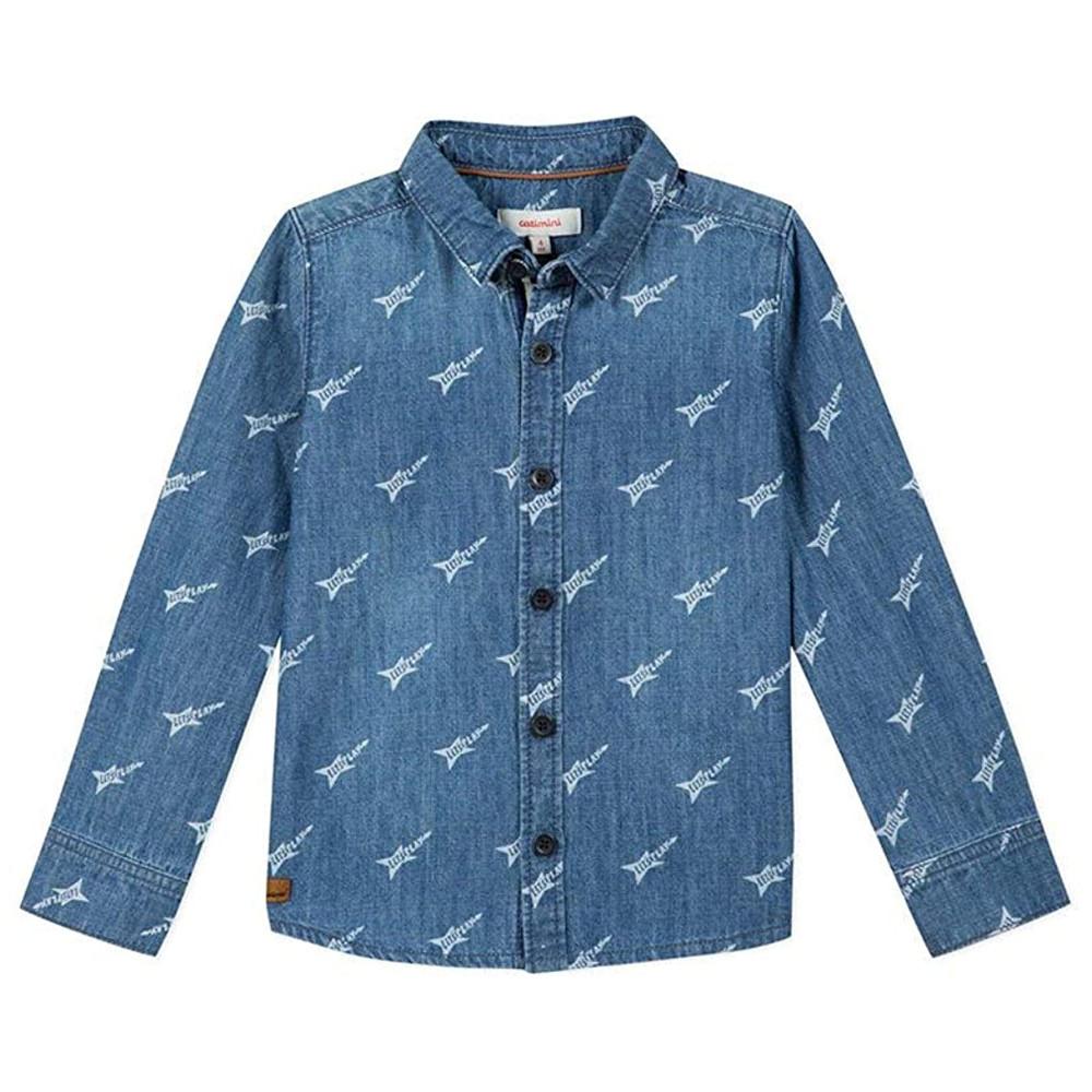 Chemise Bleu Enfant/Garçon Catimini CR12014 pas cher