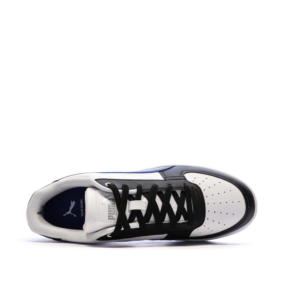 Baskets Blanc/Noir/Bleu Homme Puma Caven 2.0 vue 4