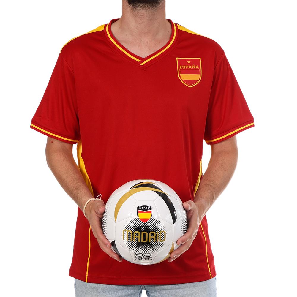 Espagne Maillot Supporter Rouge Mixte Sport Zone pas cher