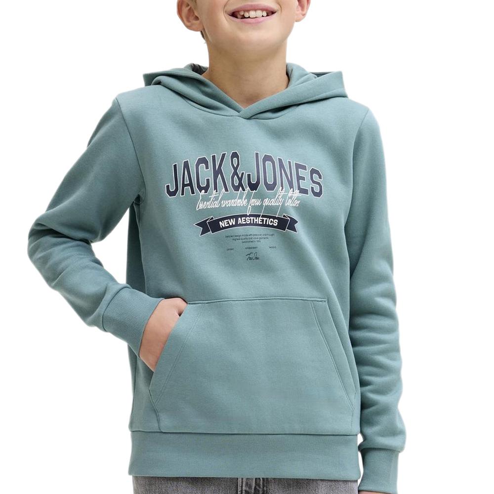 Blaues Sweatshirt für Jungen von Jack & Jones mit Logo günstig