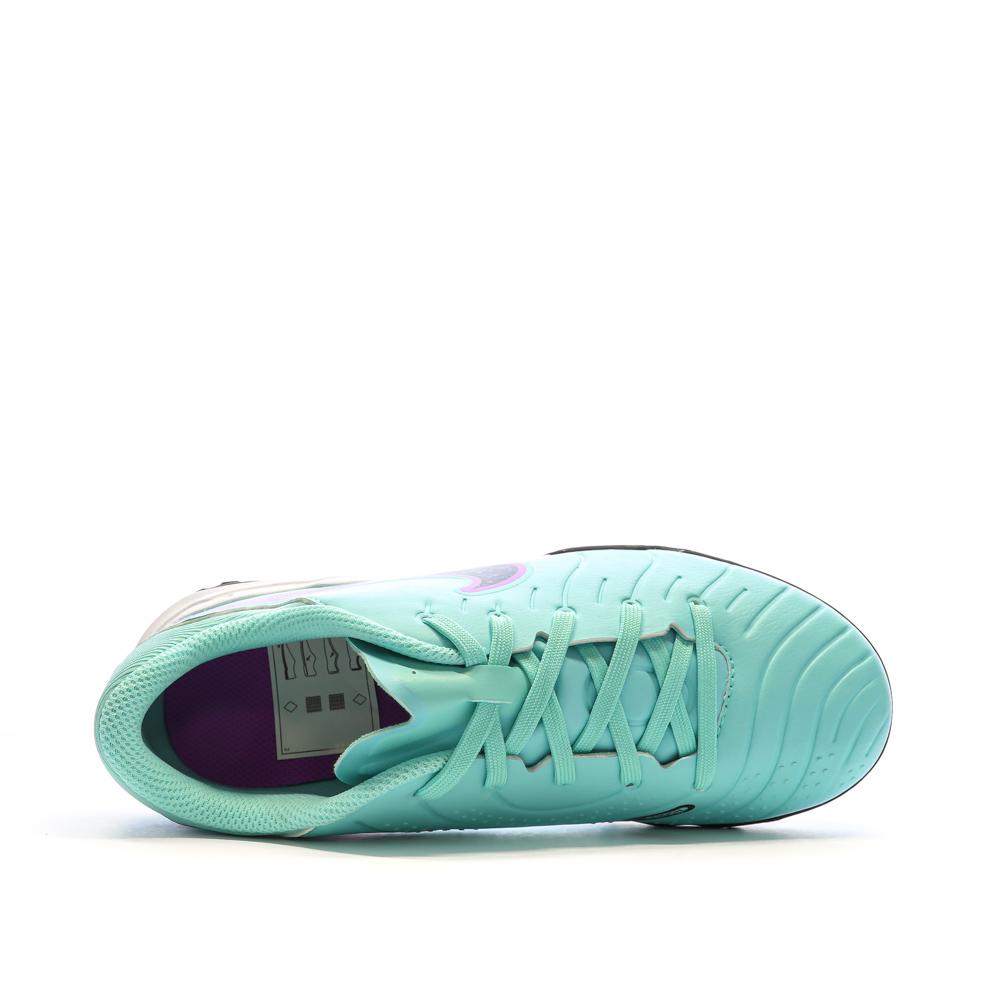 Chaussures de Foot Turquoise Enfant Nike Legend 10 Academy TF vue 4
