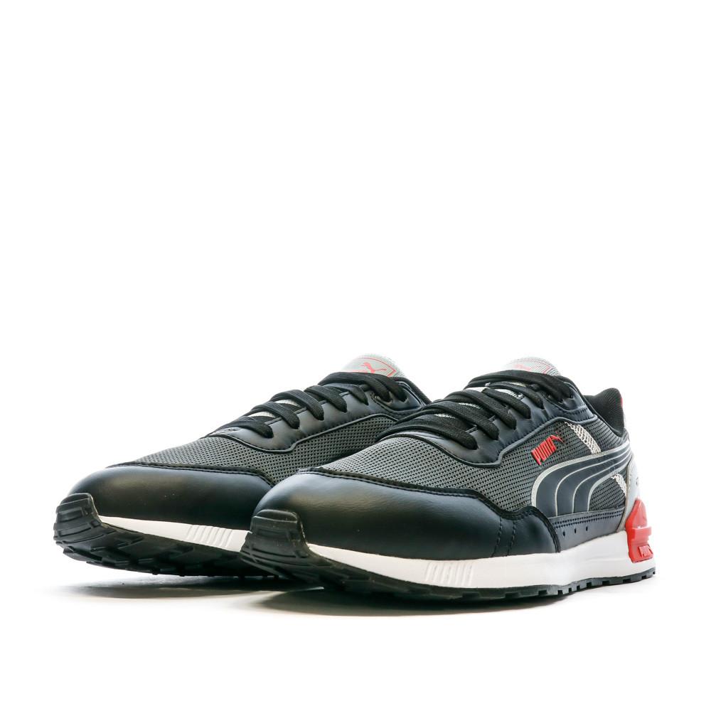 Baskets Noir/Rouge Homme Puma Graviton Mega vue 6