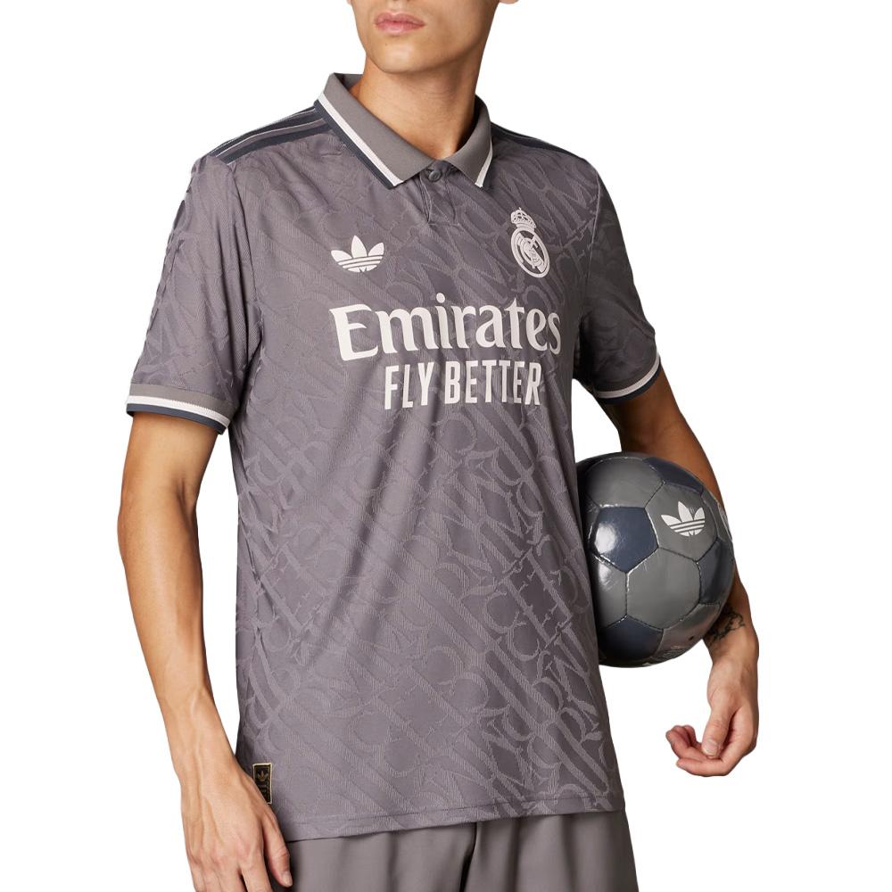 Real Madrid Authentisches Trikot Third Grau Mann Adidas 24/25 günstig