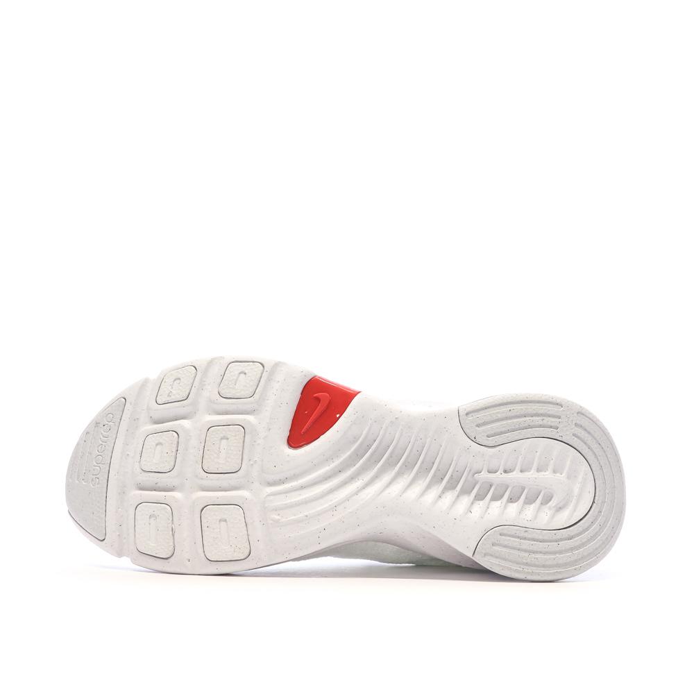 Chaussures de Running Blanc/Rouge Homme Nike Superrep Go 3 vue 5