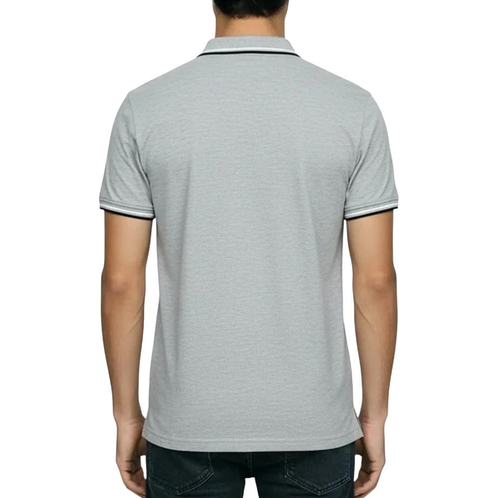 Polo Gris Homme Lee Cooper GLC2044 vue 2