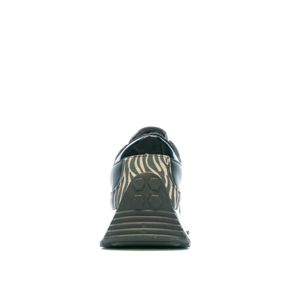 Baskets Noir Femme Kaporal Rayonne vue 3