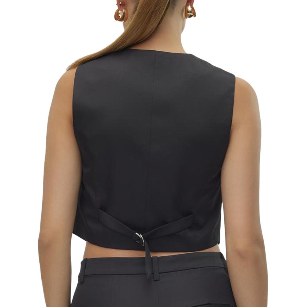 Gilet Sans Manches Noir Femme Vero Moda Tara vue 2