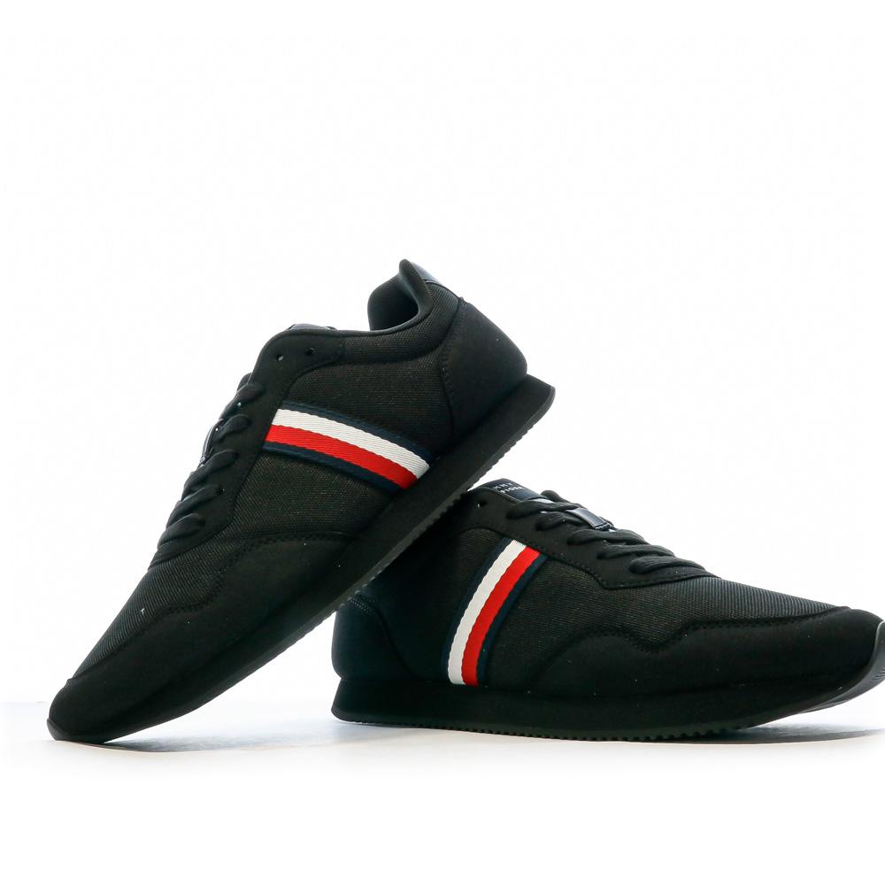 Baskets Noires Homme Tommy Hilfiger FM0FM04958 vue 7