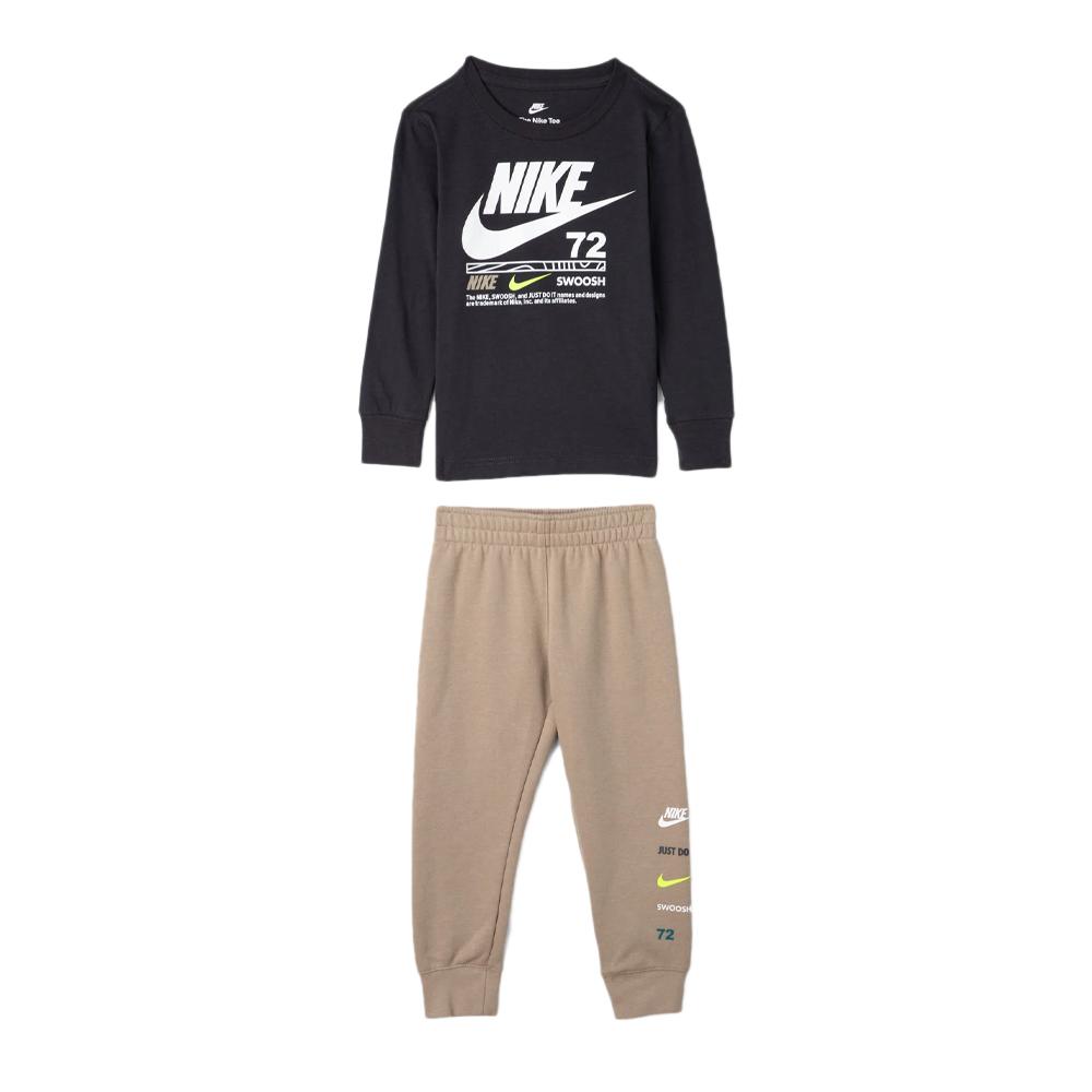Survêtement Noir/Beige Garçon Nike Illuminate pas cher