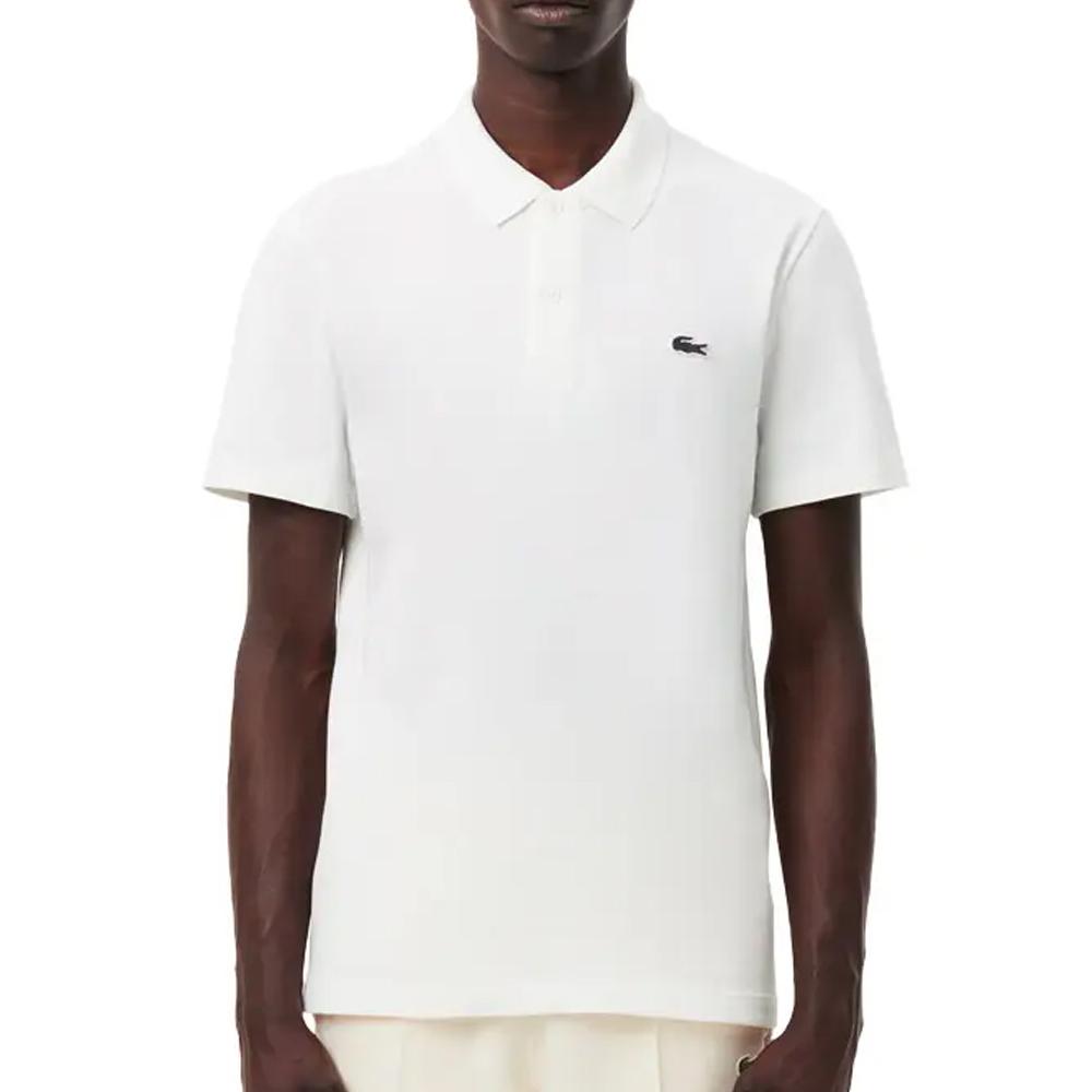 Polo Blanc Homme Lacoste Mela pas cher