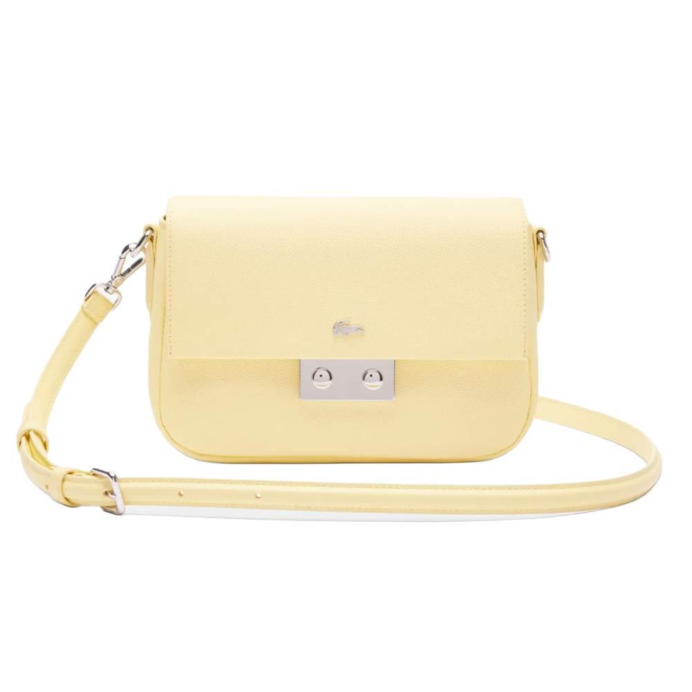 Sac à bandoulière Jaune Femme Lacoste CITY pas cher