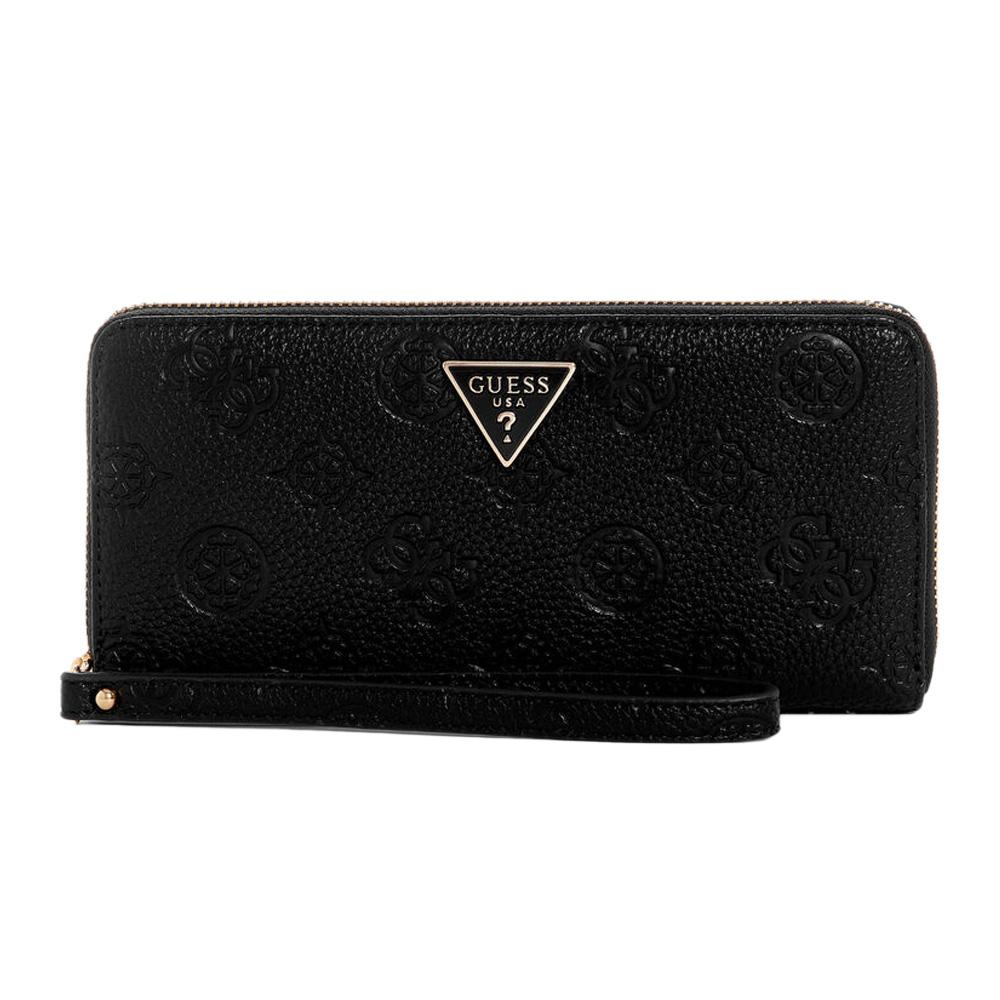 Portefeuille Noir Femme Guess Cresidias pas cher