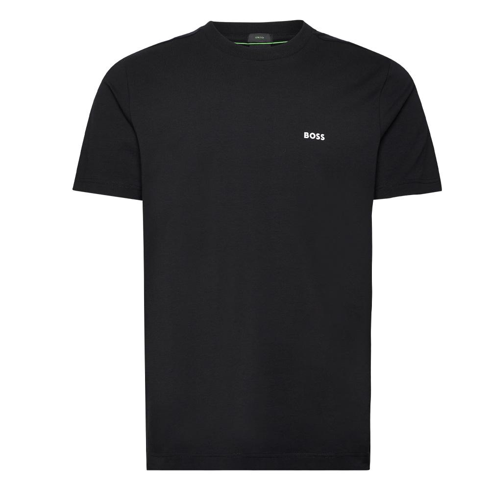 T-Shirt Noir Homme Hugo Boss stretch pas cher