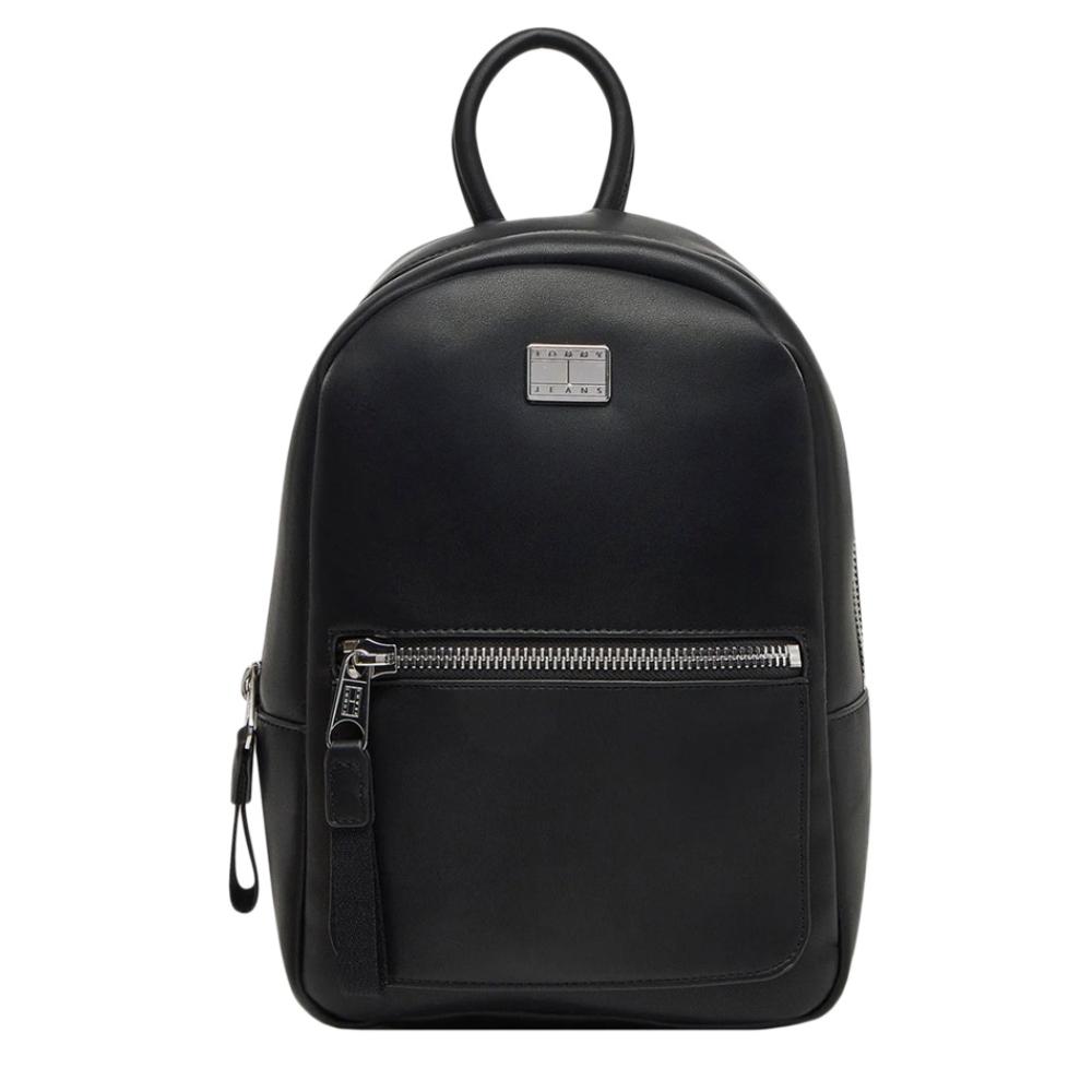 Sac à Dos Noir Femme Tommy Hilfiger American pas cher