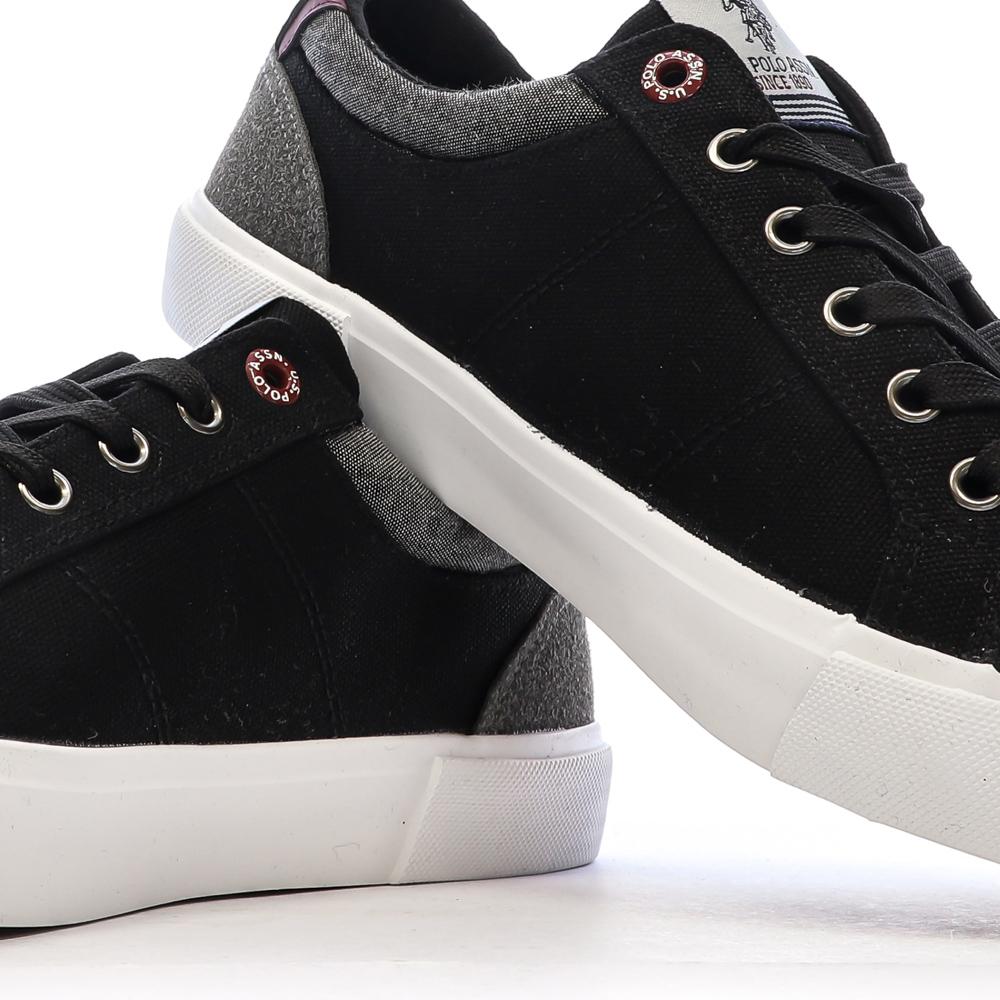 Baskets Noir Homme US Polo ASSN Gifa vue 7