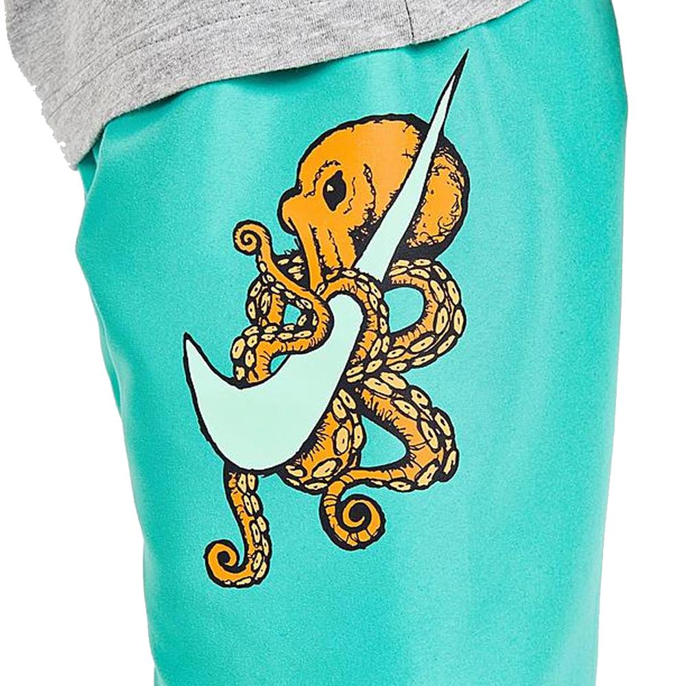 Short de bain Bleu Turquoise Garçon Nike NESSC vue 2
