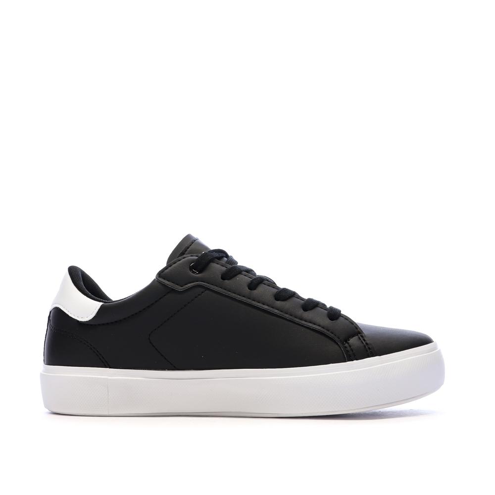 Baskets Noires Femme Lacoste Powercourt Core Essentials vue 2