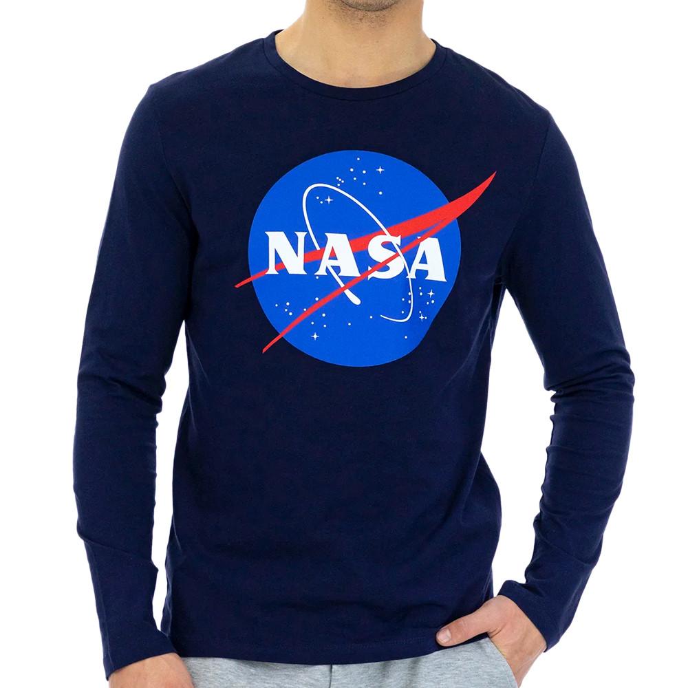T-shirt Bleu Homme Nasa 10T pas cher