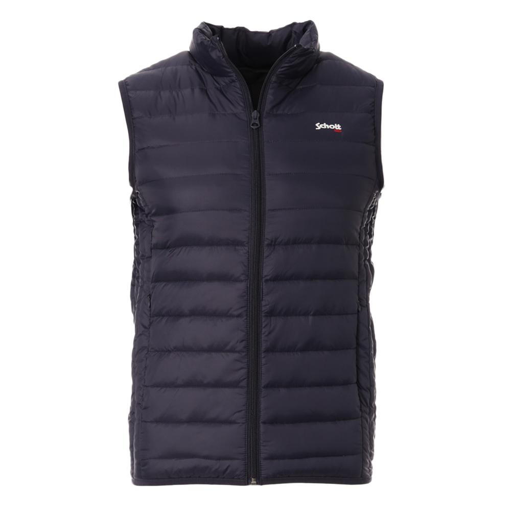 Doudoune Sans Manches Marine Homme Schott OAKLANDVRS pas cher