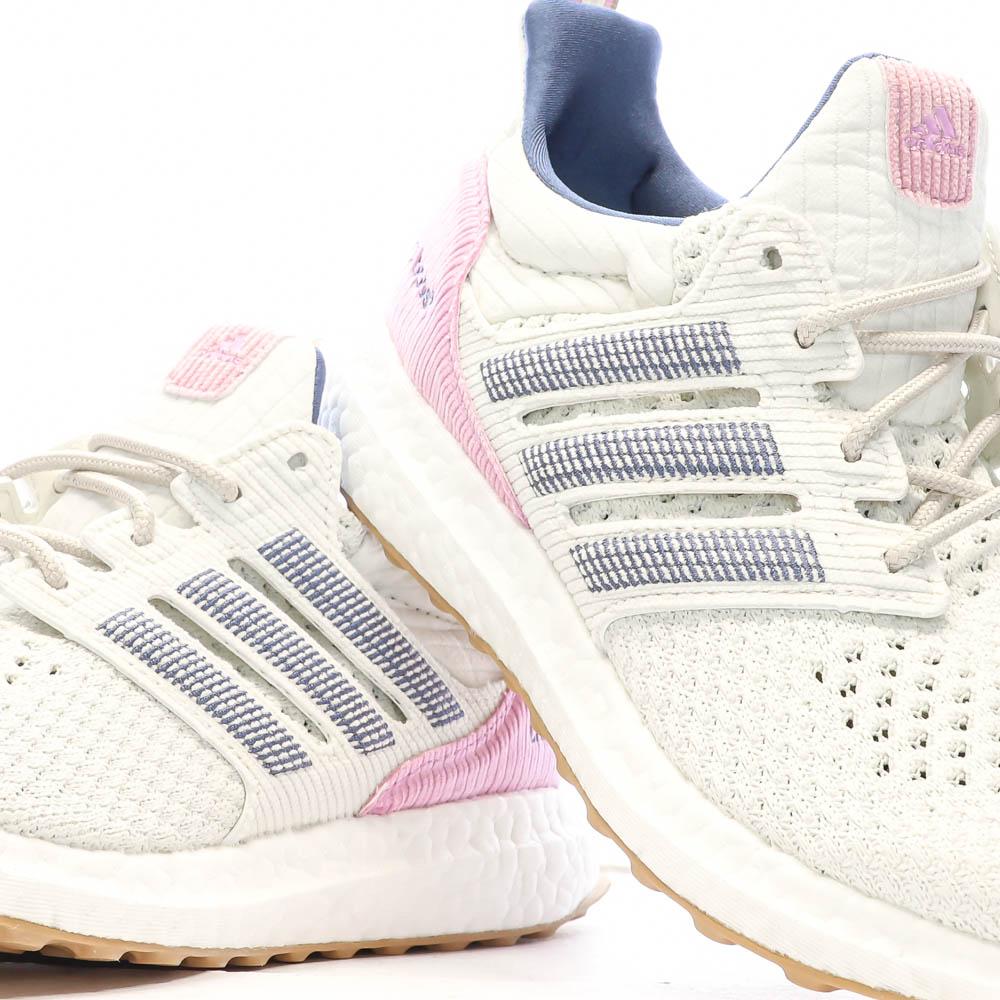 Chaussures de running Blanches/Bleu Femme Adidas Ultraboost vue 7