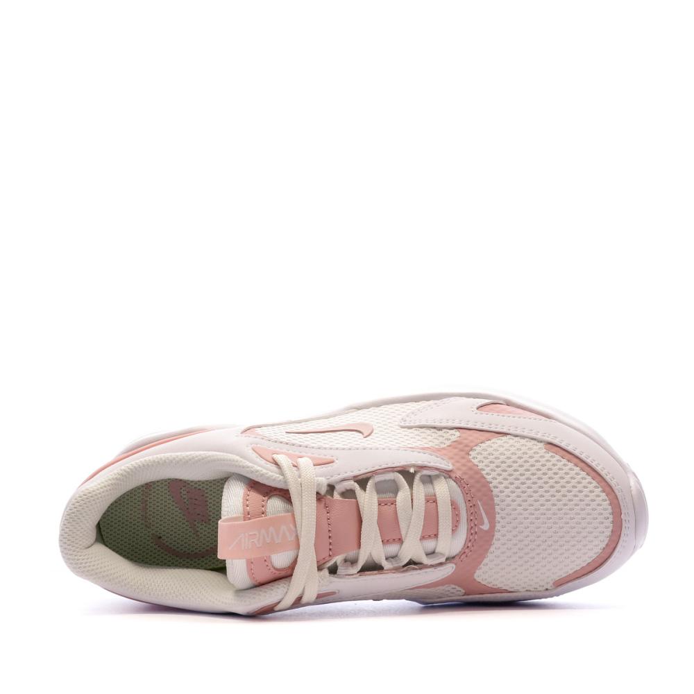 Baskets Rose/Blanc Femme Nike Air Max Bolt vue 4