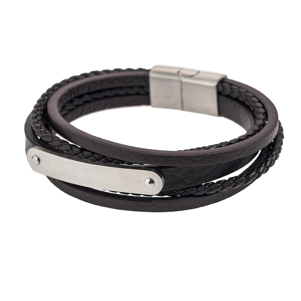 Bracelet Marron Homme Geographical Norway 315113 pas cher