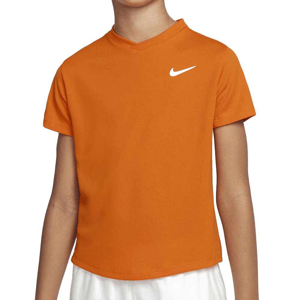 T-shirt Orange Garçon Nike Victory pas cher