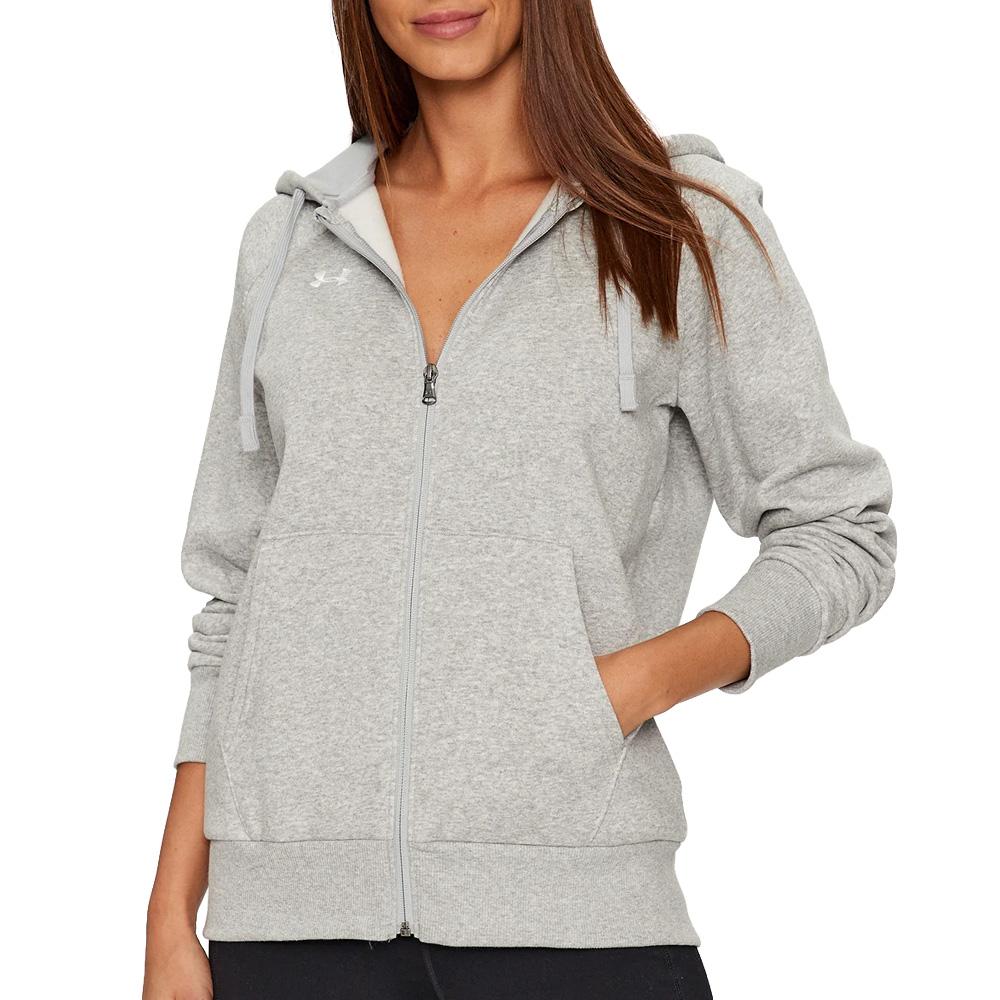 Sweat Gris Femme Under Armour Ua Rival Fleece pas cher