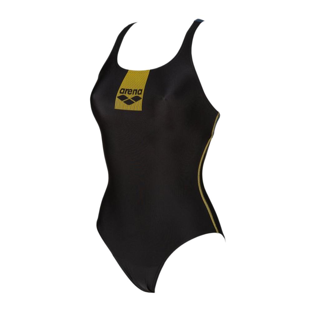 Maillot de Bain Noir Femme Arena Basics Swim Pro pas cher