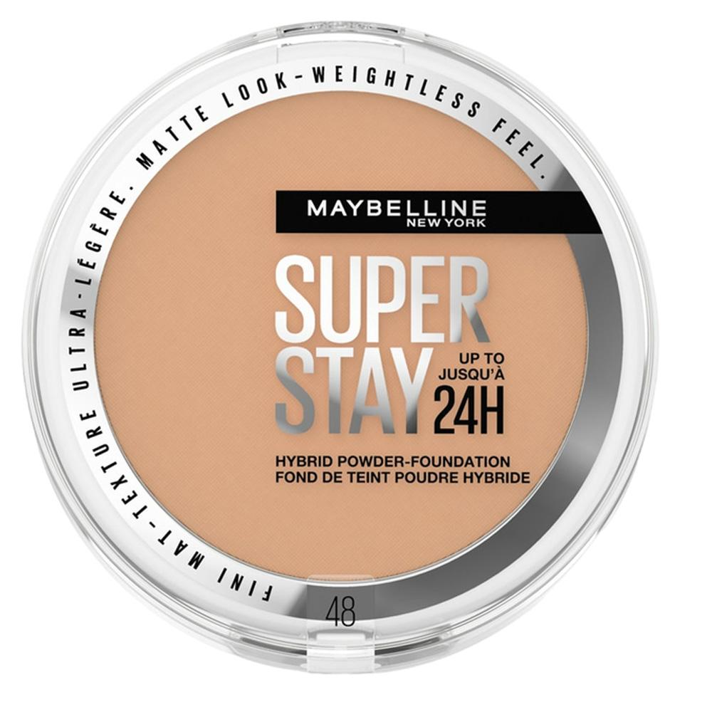 Base de maquillaje en polvo híbrida Gemey Maybelline SuperStay 24H 48 barato
