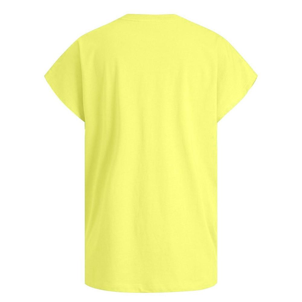 T-shirt Jaune Femme JJXX Astrid vue 2