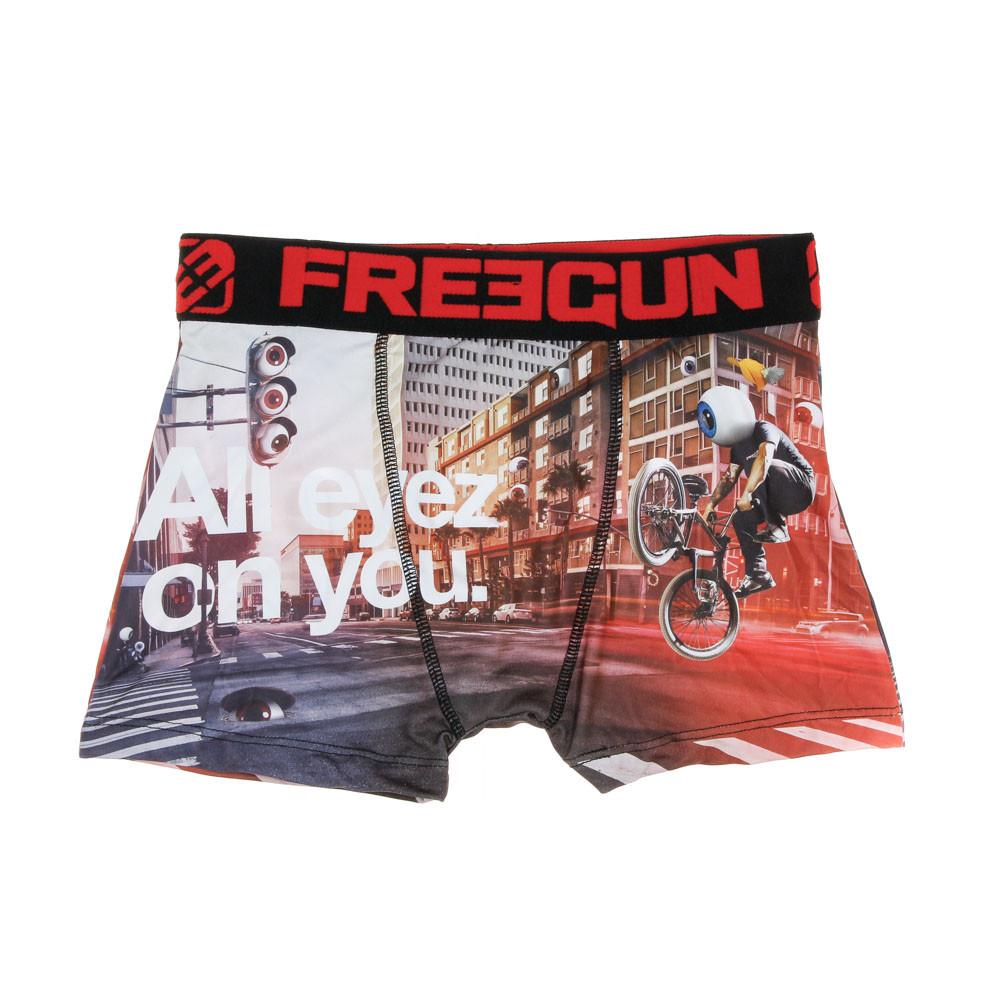 Boxer Noir/Rouge Garçon Freegun Eyez pas cher