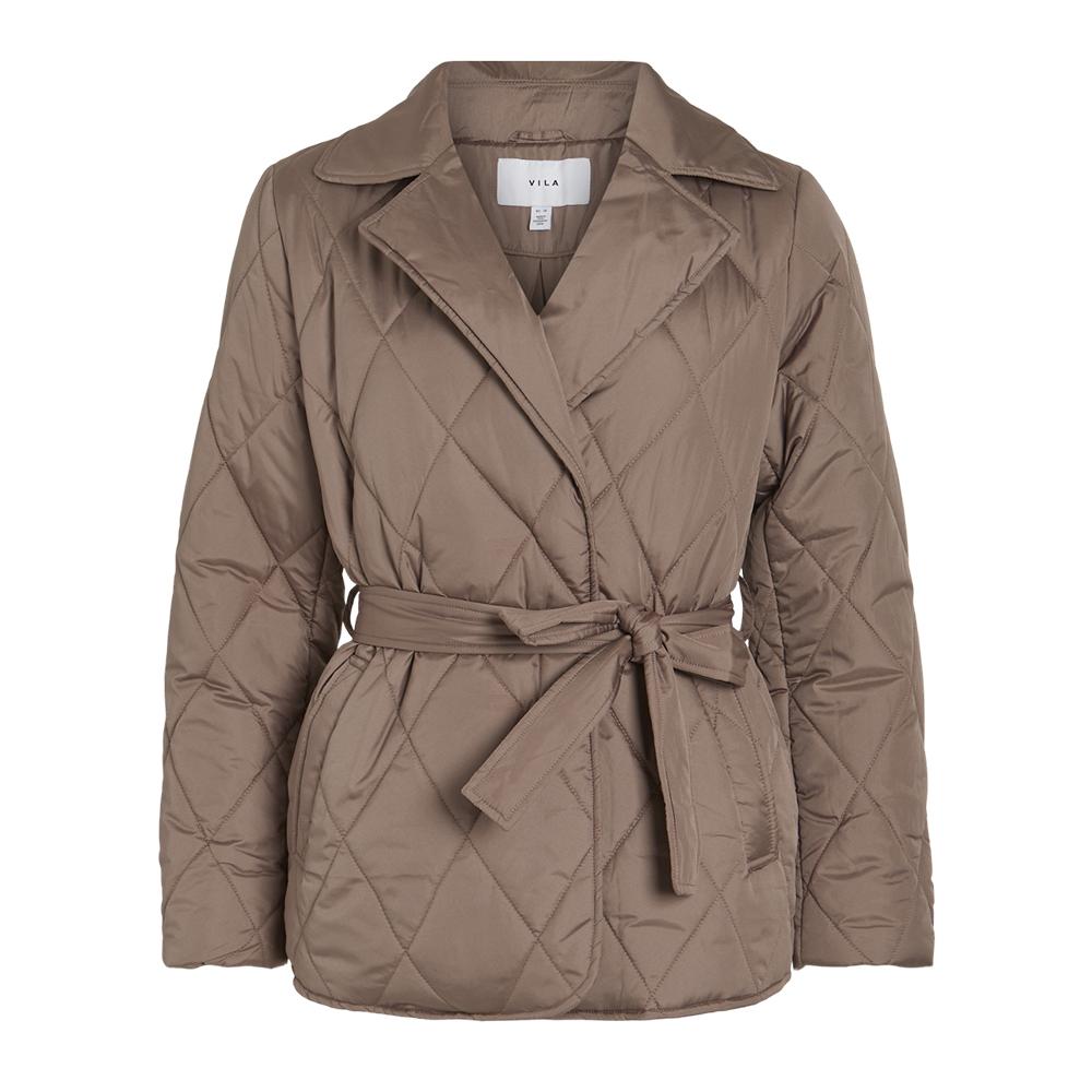 Doudoune Marron Femme Vila Dita pas cher