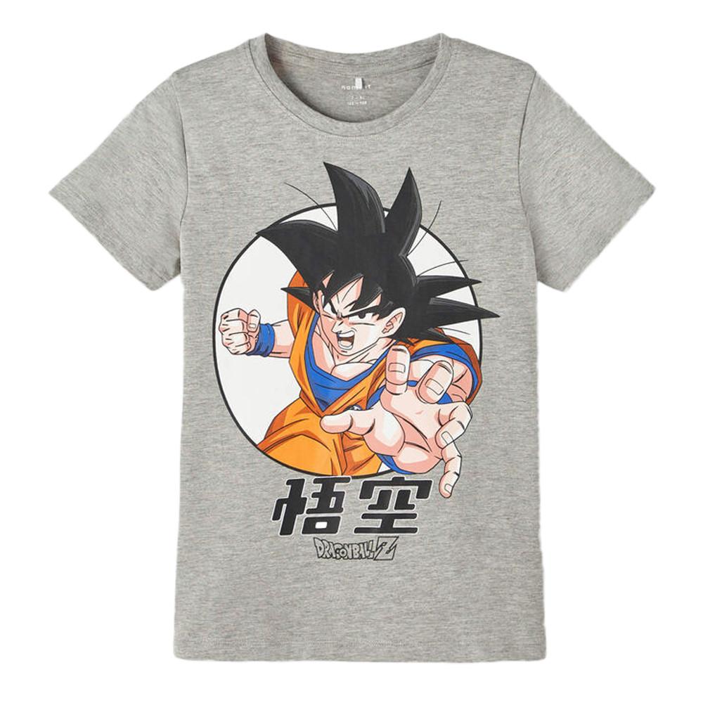 T-shirt Gris Garçon Name itDragon ball pas cher