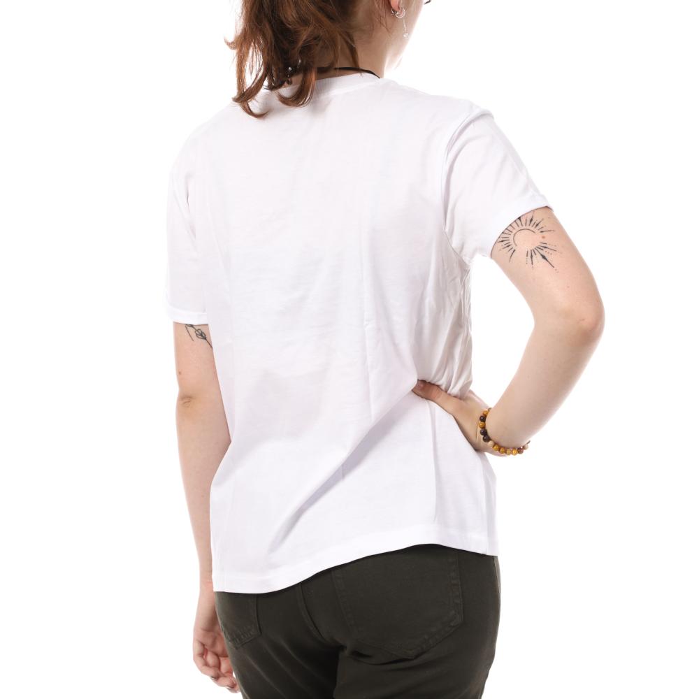 T-shirt Blanc Femme Roxy Arcachon vue 2