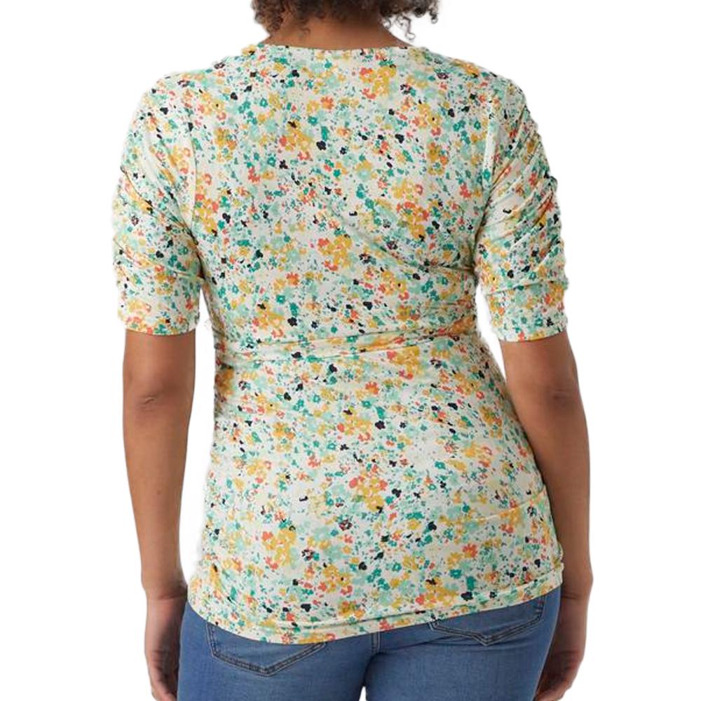 T-Shirt de Grossesse et d'allaitement Blanc Femme Mamalicious 20018118 vue 2