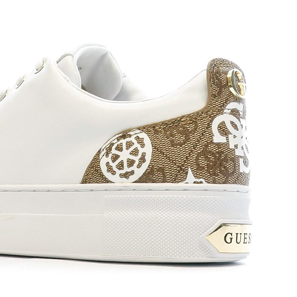 Baskets Blanches Femme Guess Gianele vue 7
