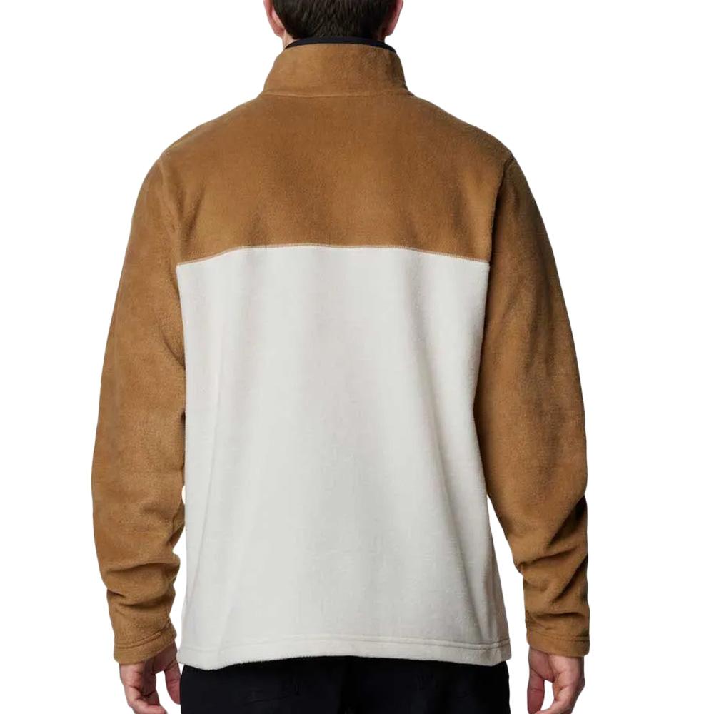 Polaire Beige/Marron Homme Columbia Steens Mountain Half vue 2
